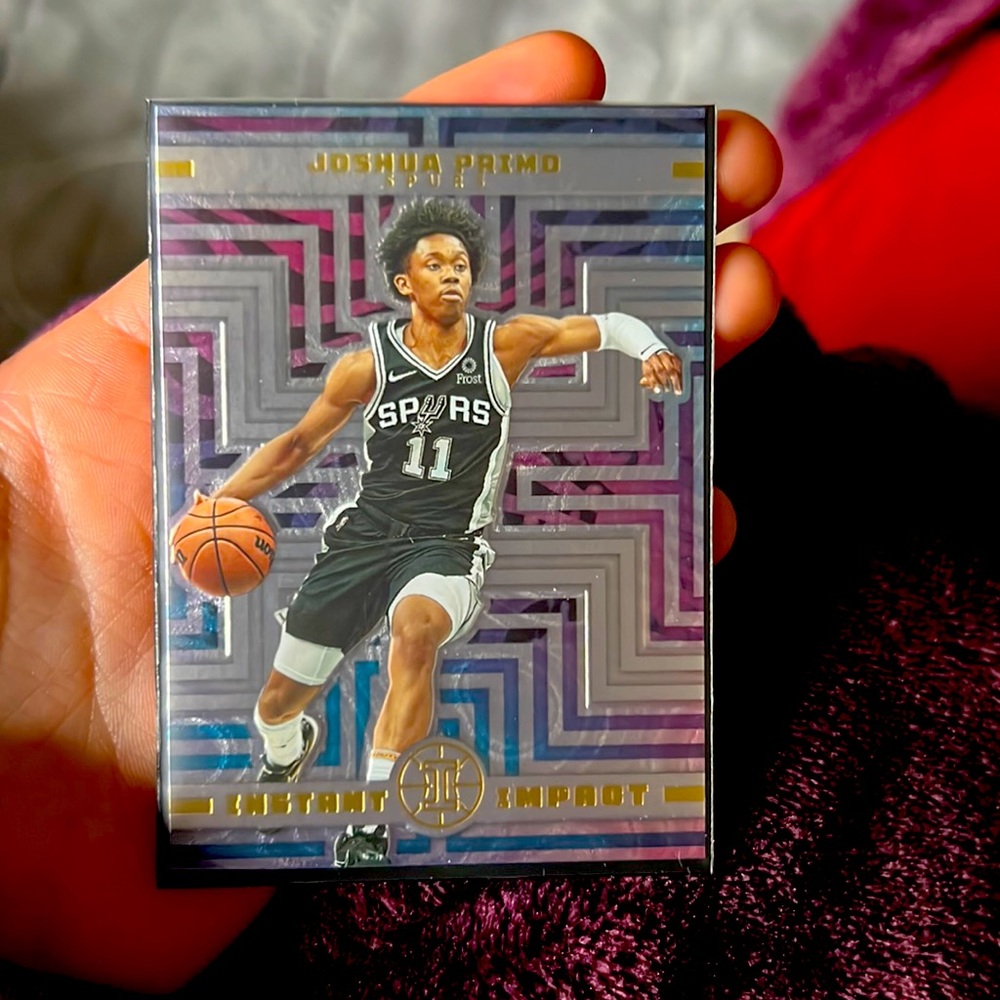Joshua primo basketball trading card